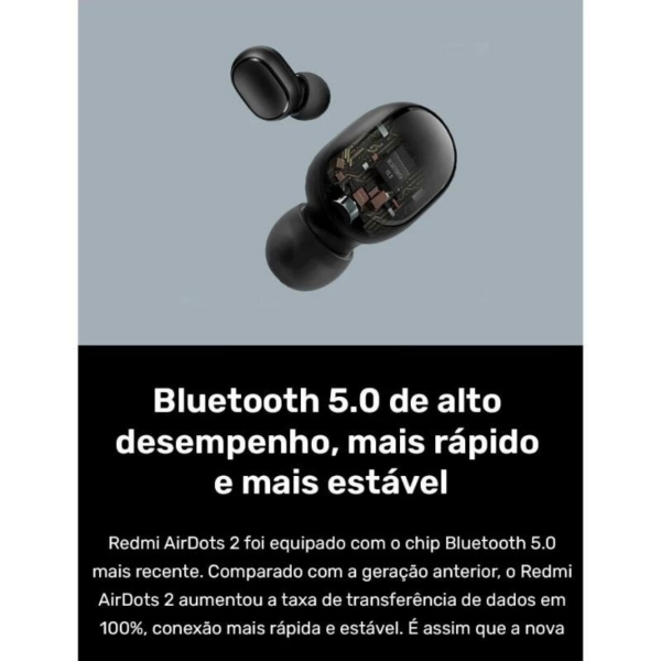 Fone Bluetooth Redmi Airdots 2 Qualidade - Image 4